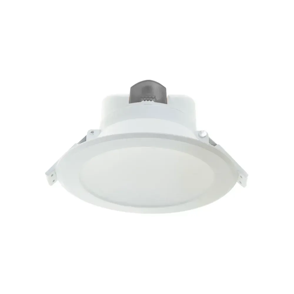 SPVC White Downlight 7W, 10W, 14W, CCT Dimmable, IP44 PVC - front view