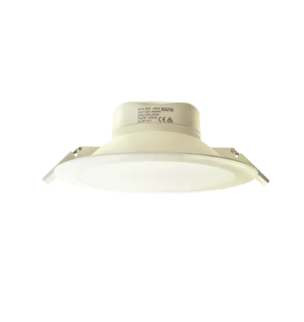 SPVC20W400KDIM - Downlight 20W LED Dimmable IP44 White 4000K 198mm