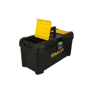 Stanley toolbox showing lid organizer