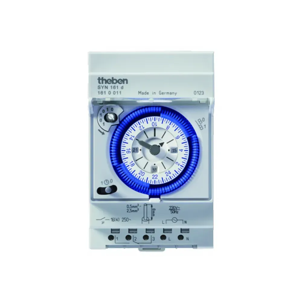 Timeguard SYN161D 1 channel analogue timeclock 16A 15 minute segments