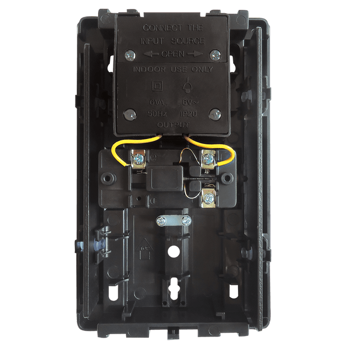 Eterna TCWH door chime with built-in transformer 6V output