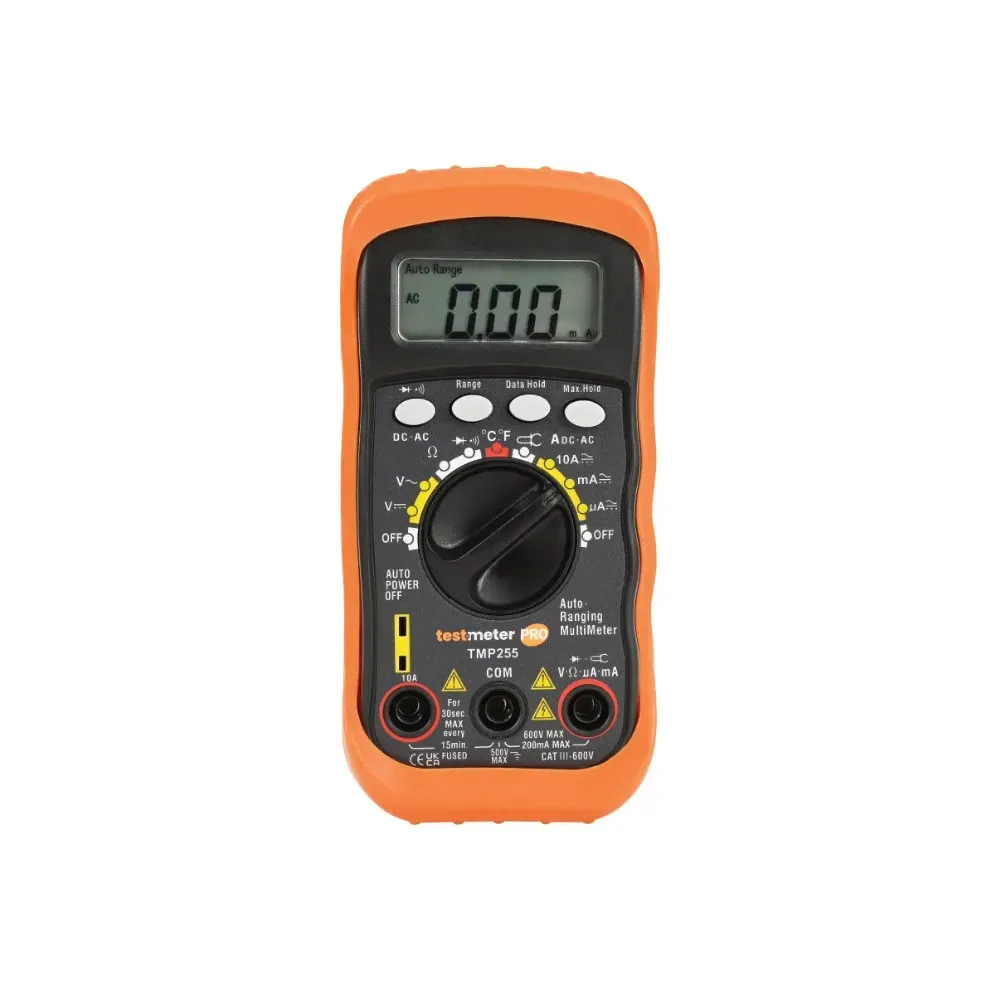 HandyMan updated version of TEK255, TMP255 digital multimeter with rotary function dial