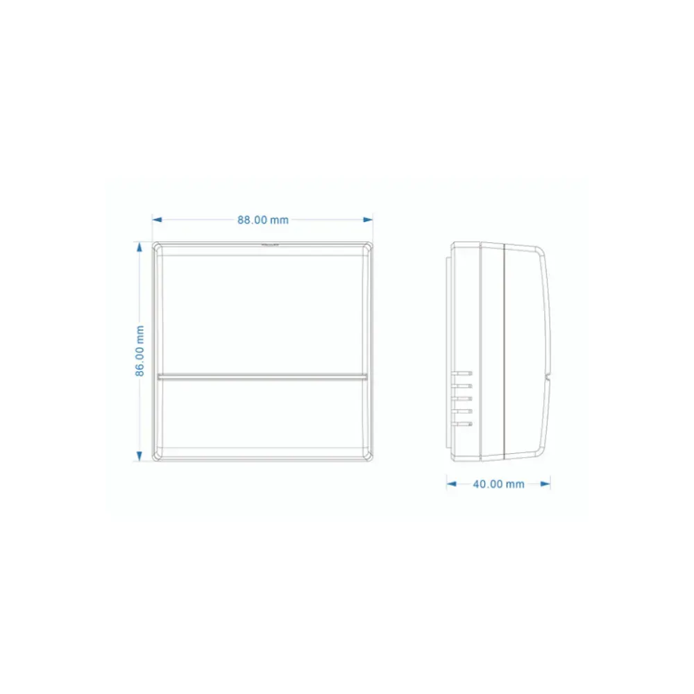 TRT032N tamper proof room thermostat 230V AC 50Hz surface mount