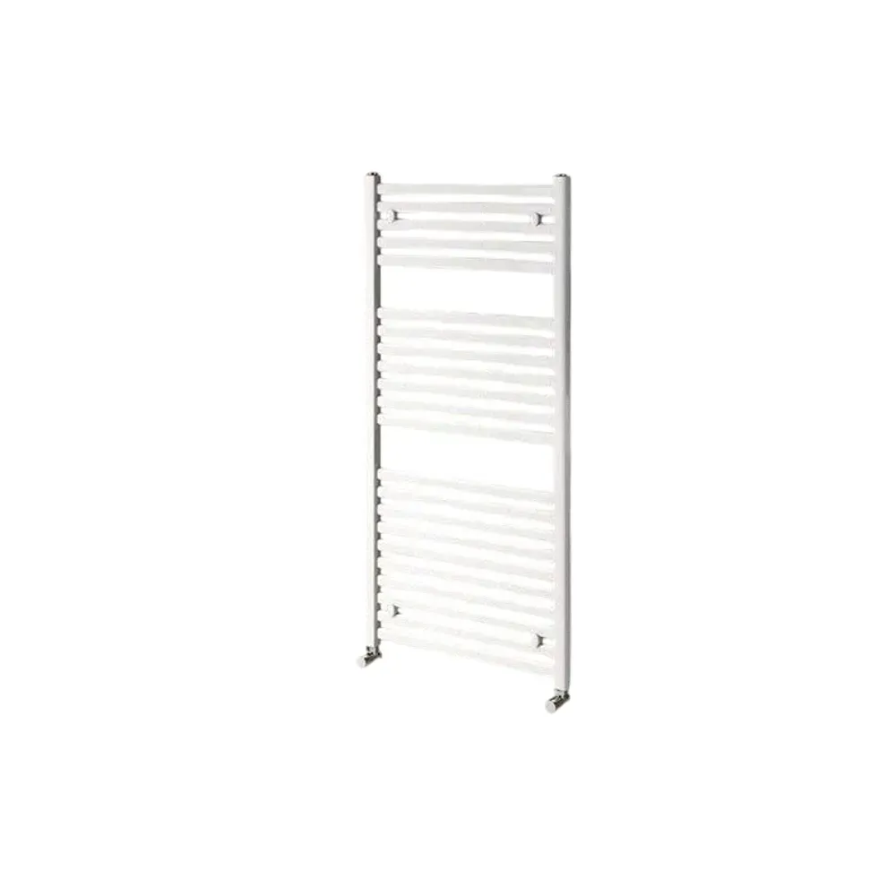 ATC Pacific white heated towel rail 800x500mm with 300W element