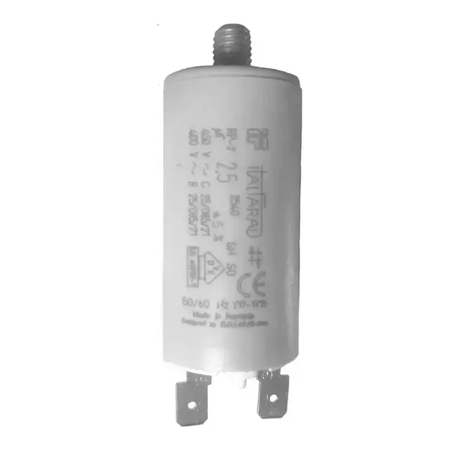 2.5uF Run Capacitor with Stud