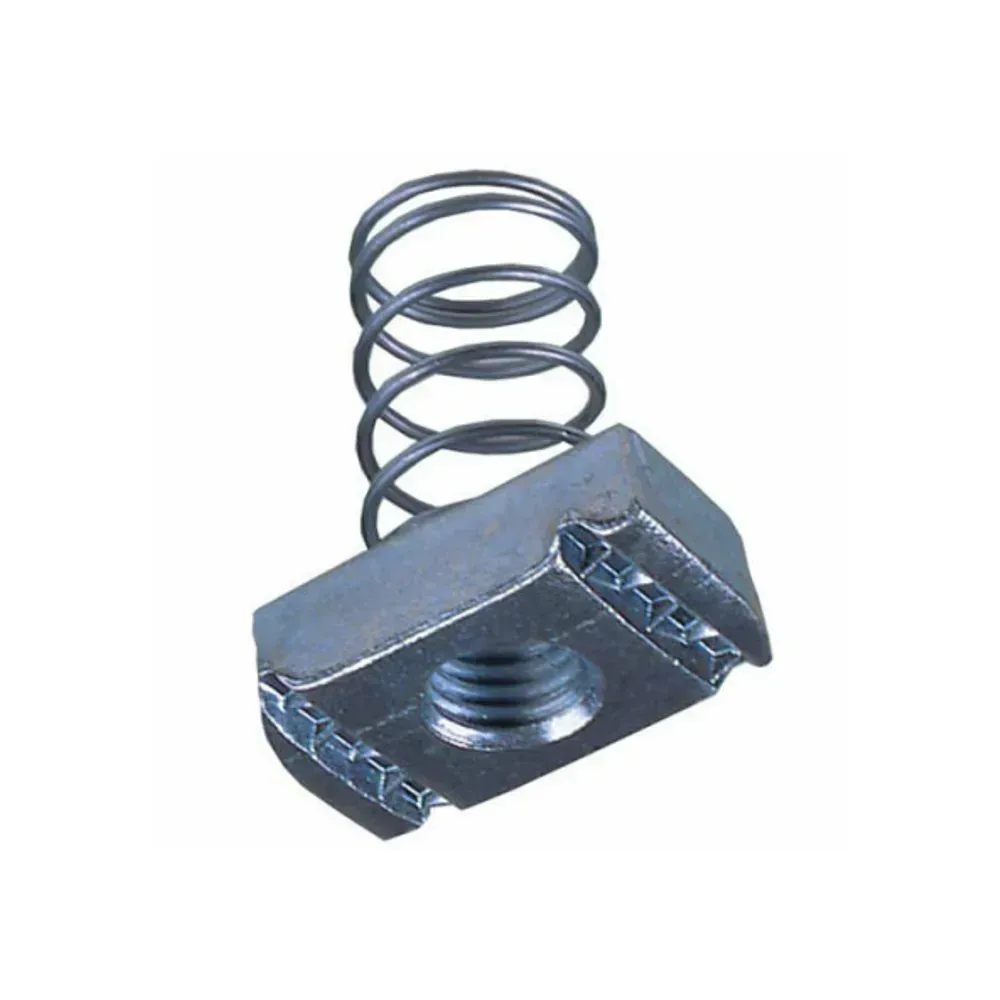 Unistrut 12mm long spring channel nut zinc plated M12 for P1000 channel