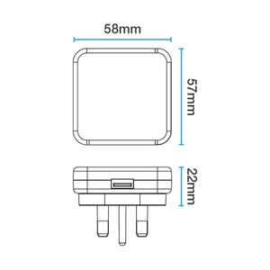 MasterPlug USB Charger