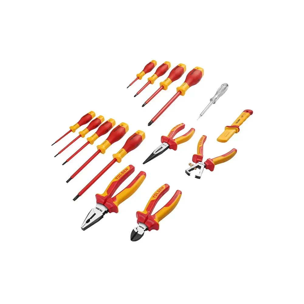 Tolsen 15 Piece insulated hand tools set with VDE certification