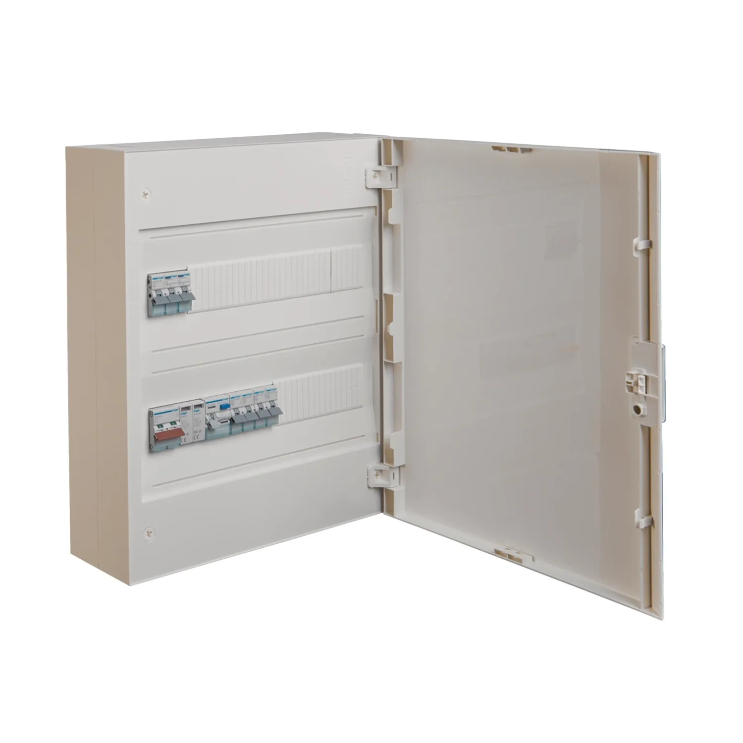 Hager VB8101PSPD 63A Consumer Unit 2-Row 36M Surface SPD RCD RCBO