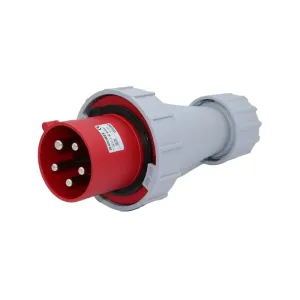 Waterproof Vinpower 5-pin 125A industrial plug for high-power equipment