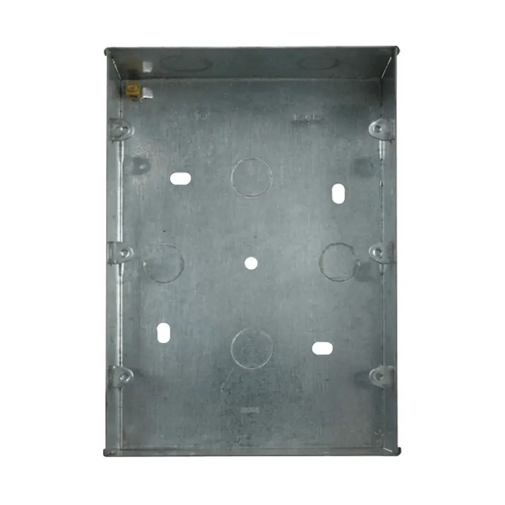 Click Essentials 3 tier 47mm galvanised knockout box with GridPro compatibility