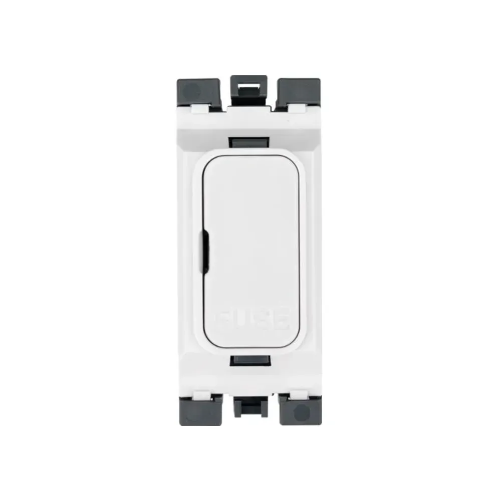 Hager White Fuse Carrier Module