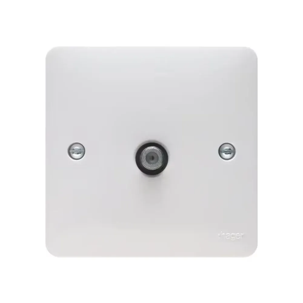 IP20 Rated F Type Satellite Outlet