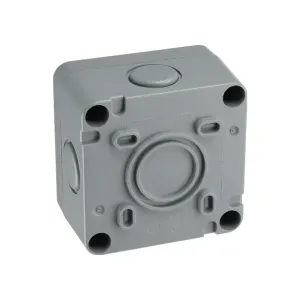 BG WP12-02 Waterproof Grey IP66 Outdoor 1G 2 Way Switch