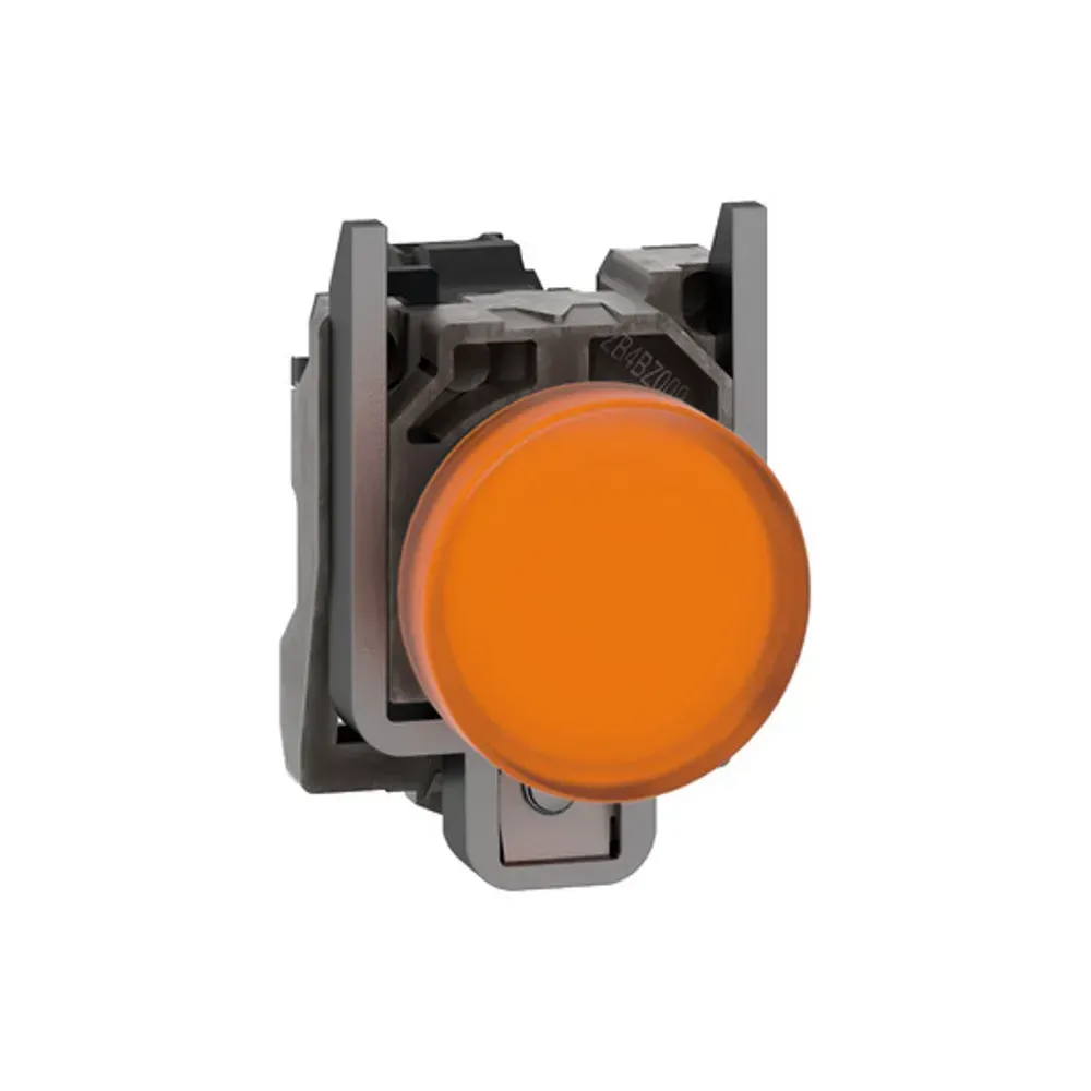 Telemecanique Yellow XB4 24V AC DC 22mm Panel Mount Pilot Light