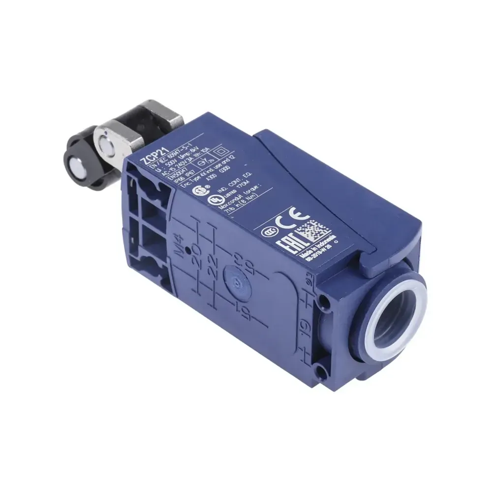 Telemecanique XCKP2121P16 roller plunger switch with spring return