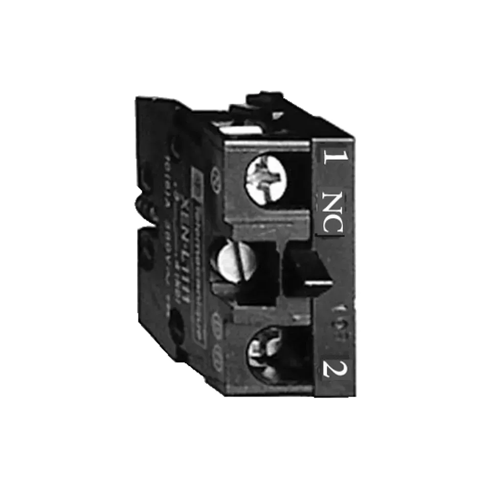 Harmony XAL XENL1121 spring return contact block 1NC rear mounting