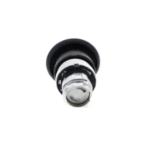 Pushbutton Head Mushroom 40 Black back view
