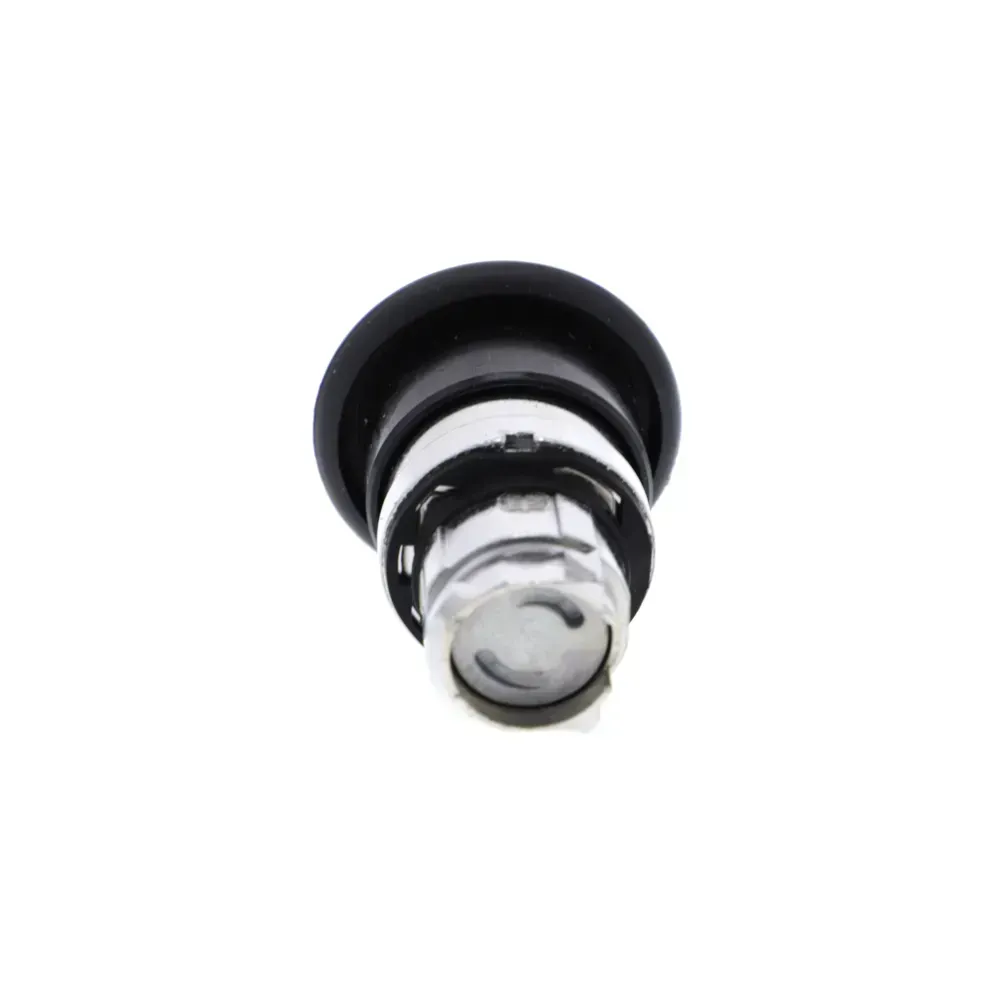 Pushbutton Head Mushroom 40 Black back view