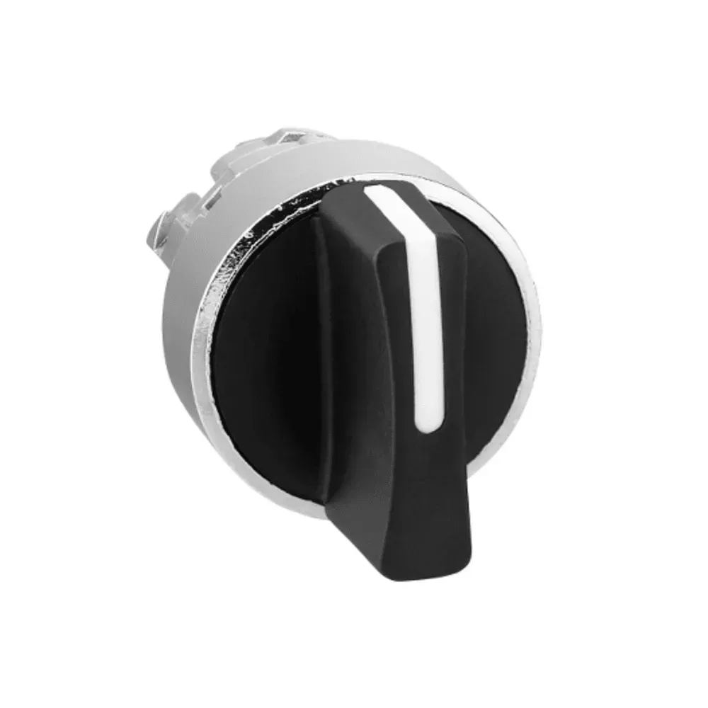 Telemecanique 22mm Black XB4 3 Position Selector Switch Head