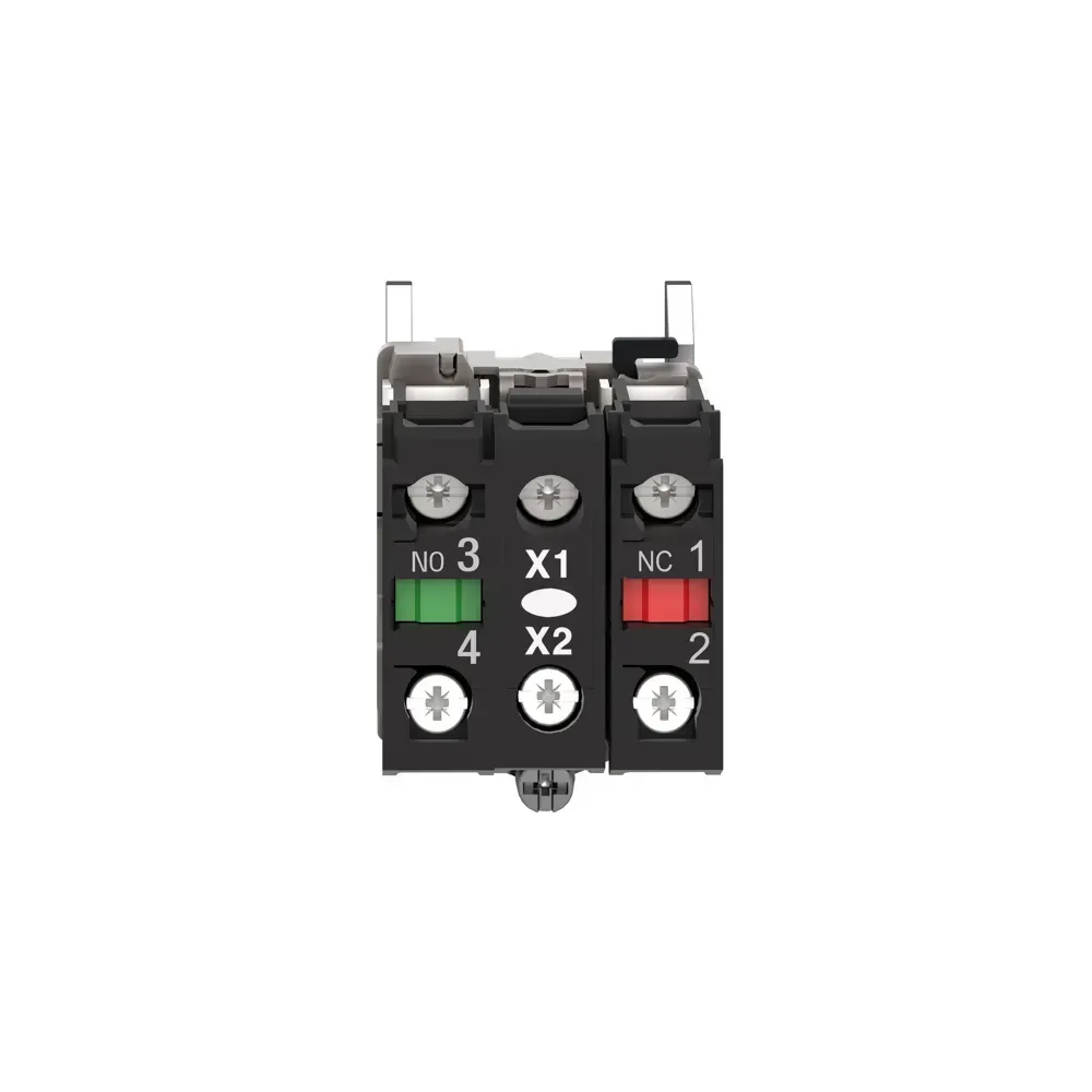 Telemecanique ZB4BW065 Illuminated Pushbutton Body Panel Mounted back view