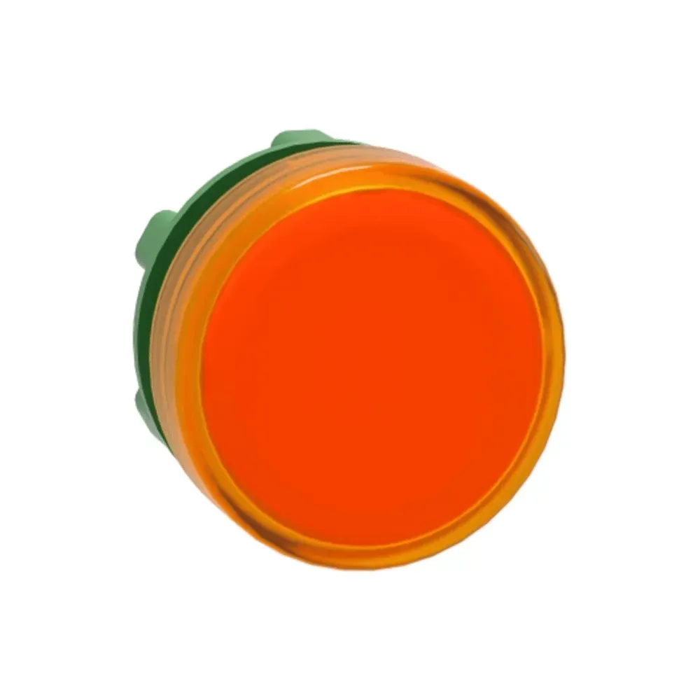 Telemecanique 22mm Yellow LED Pilot Light Head Harmony XB5