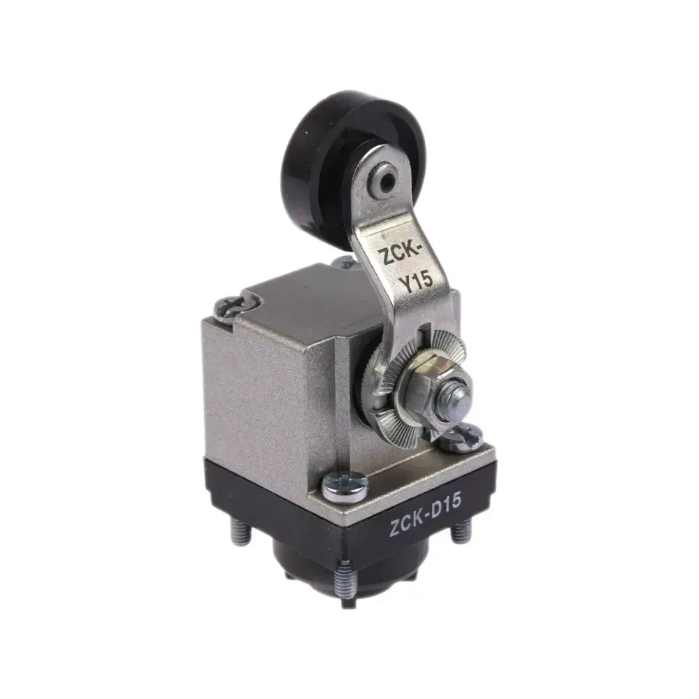 Telemecanique ZCKD15 rotary limit switch head with thermoplastic roller lever