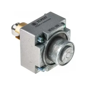 Telemecanique ZCKE67 reinforced steel roller plunger limit switch head