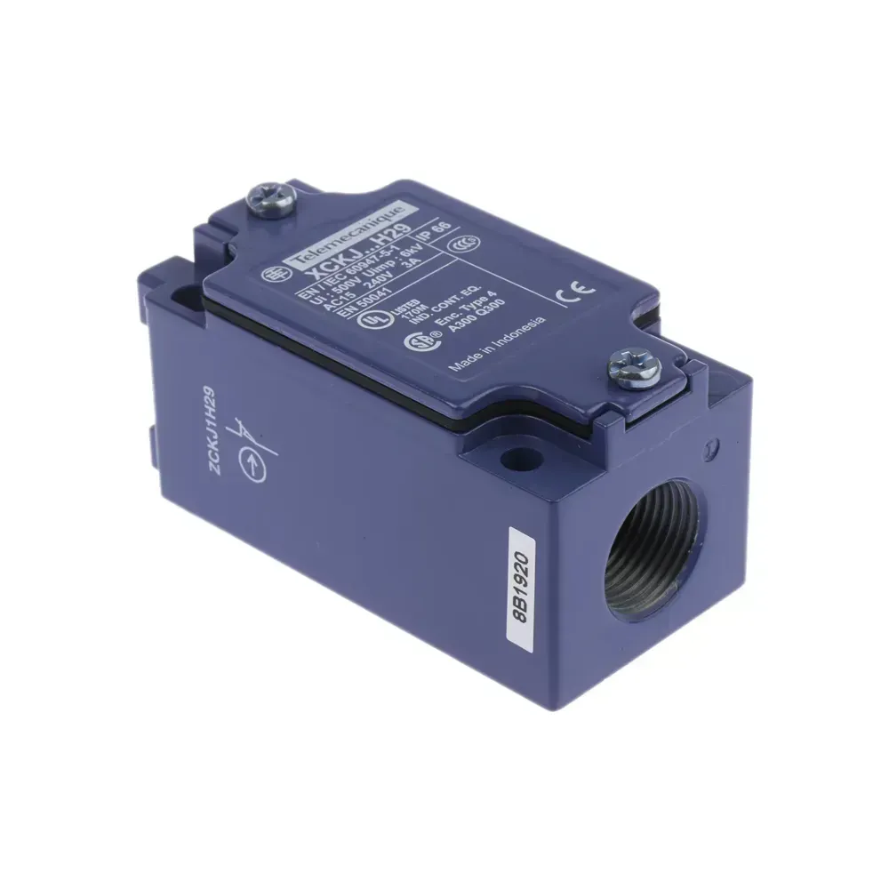 ZCKJ1H29 limit switch, 1NC+1NO contacts, snap action mechanism