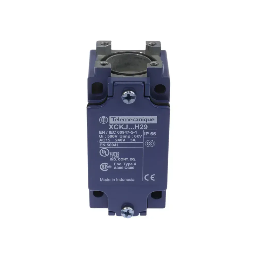ZCKJ1H29 limit switch body with metal enclosure and snap action