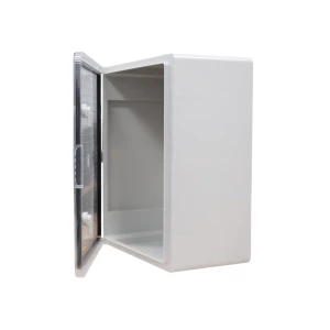 ABS806028PC 800x600x280mm ABS Enclosure IP65 Clear Door with Metal Plate