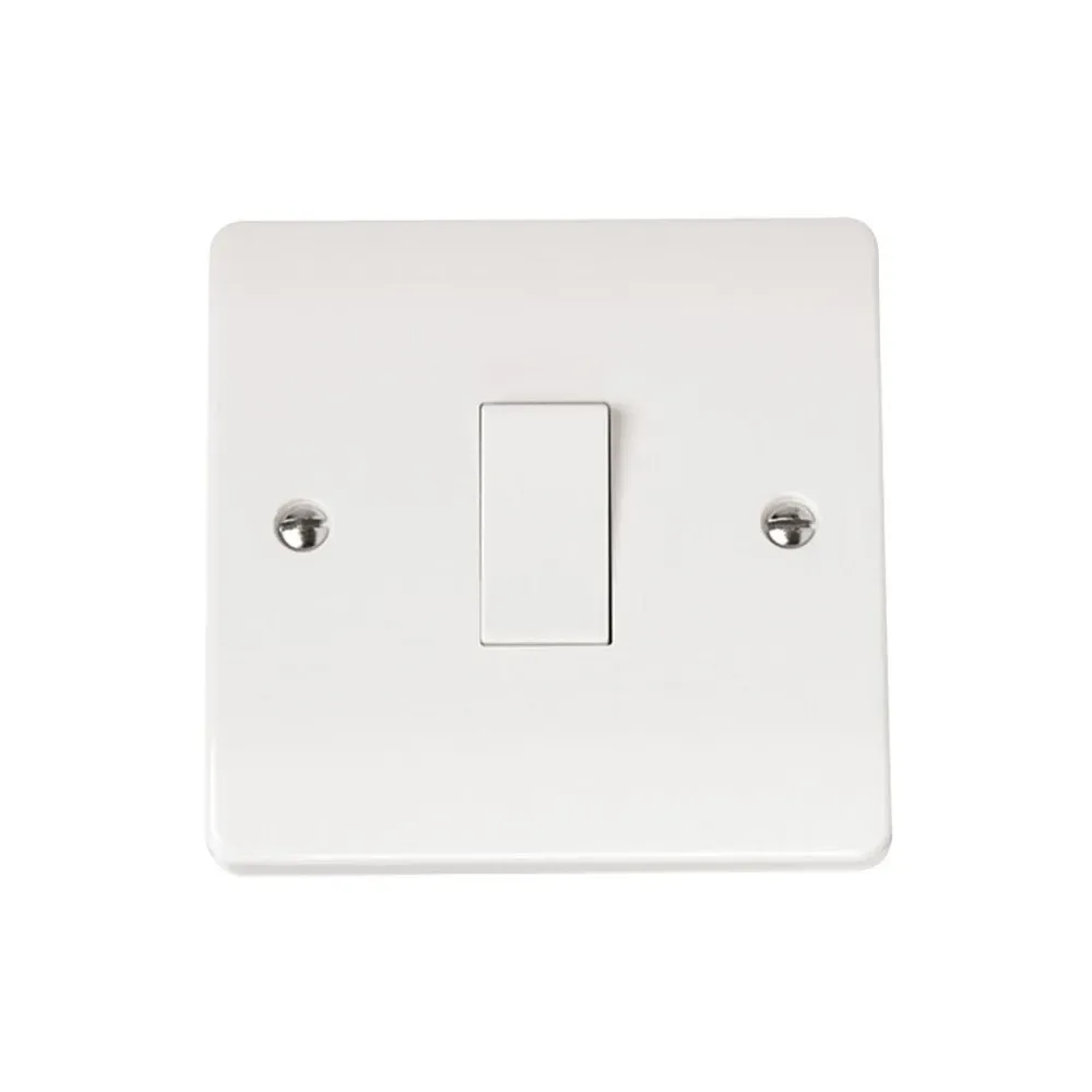 Click Mode 10A intermediate switch polar white CMA025