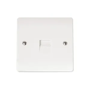 Click Mode CMA119 master telephone socket polar white
