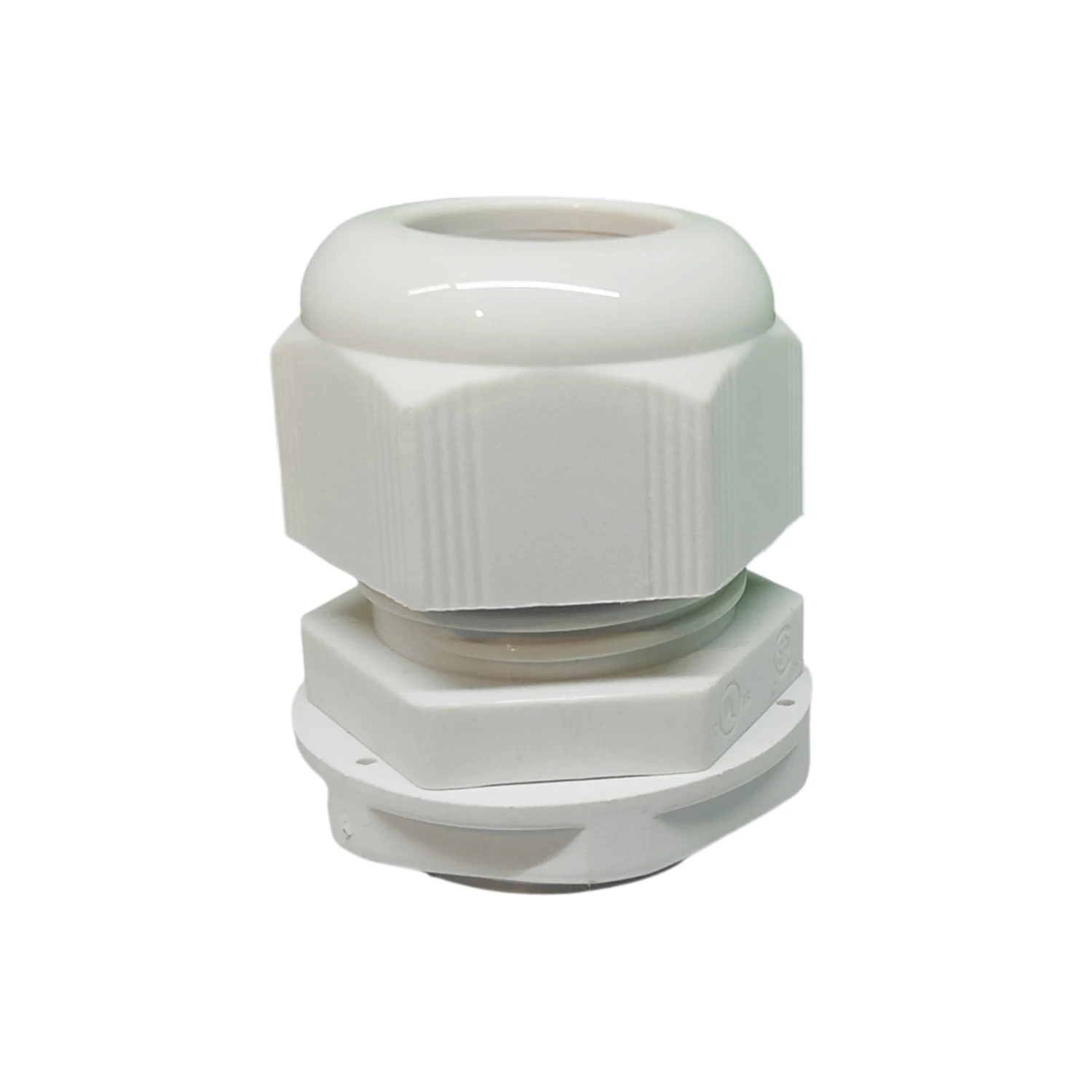 Standard M16 Nylon IP68 Gland — Grey — Pack of 10 — DCGM16GRY