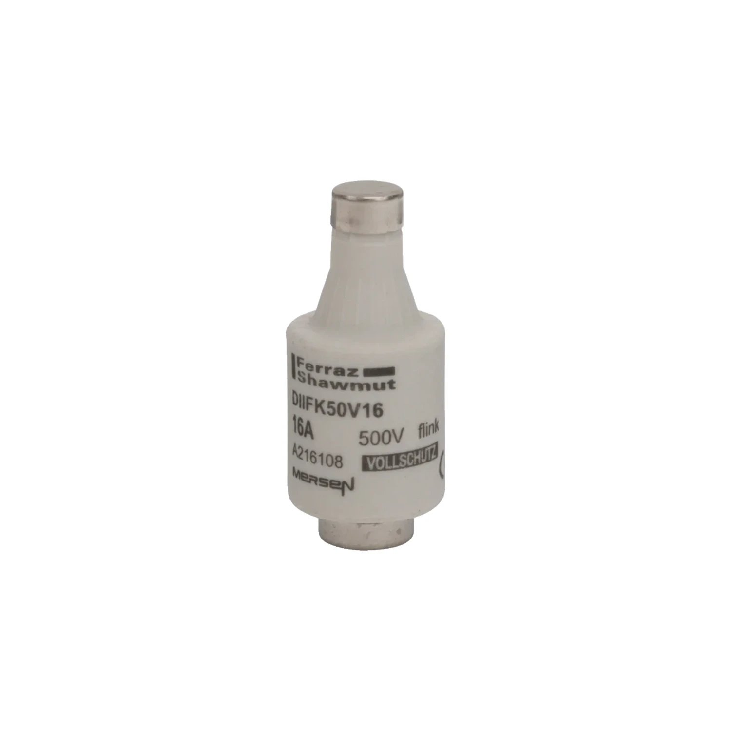 16A DII DIN LV Fuse-Link Fast Acting 500V AC 500V DC