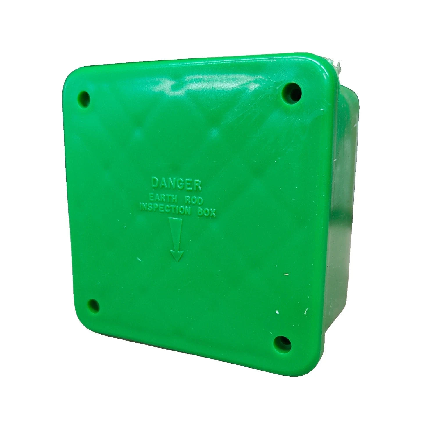 Earth Inspection Pit green plastic 97mm x 58mm with lid