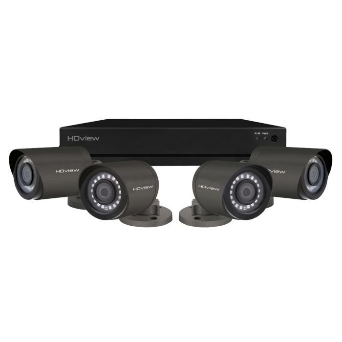 Esp Uk Shdv4Kb4G1Tb Esp 4 Channel 4Mp Cctv System Bullet Cameras