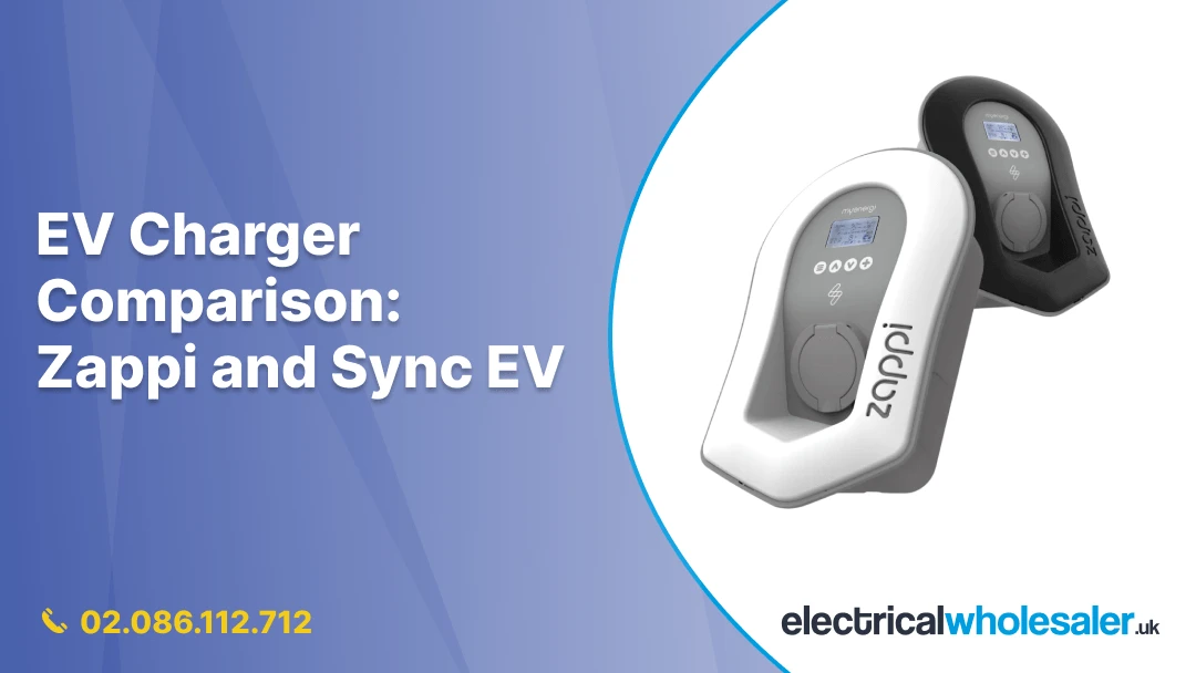 A trade overview of the Zappi and Sync EV chargers we stock