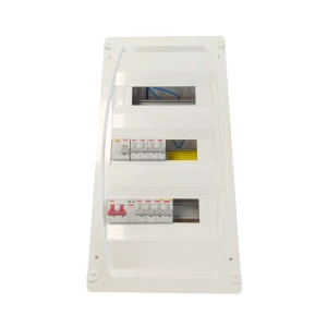 Garo Consumer Unit 3 Row 36 Module 8 Way Pre-Wired Main Isolator SPD IP40