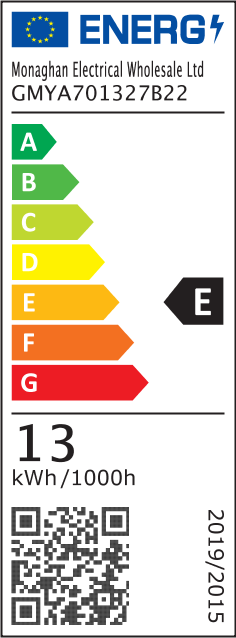 GMYA701327B22 Energy Rating E