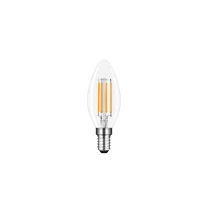 LED 4.5W Candle E14 2700K Warm White Clear Filament Dimmable