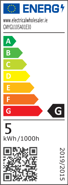 GMYGU105A01E30 Energy Rating G