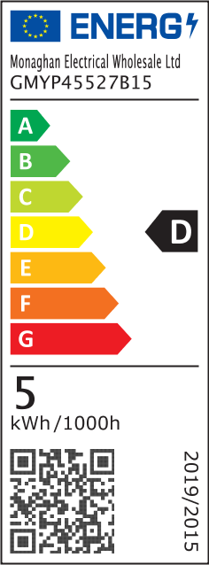 GMYP45527B15 Energy Rating D