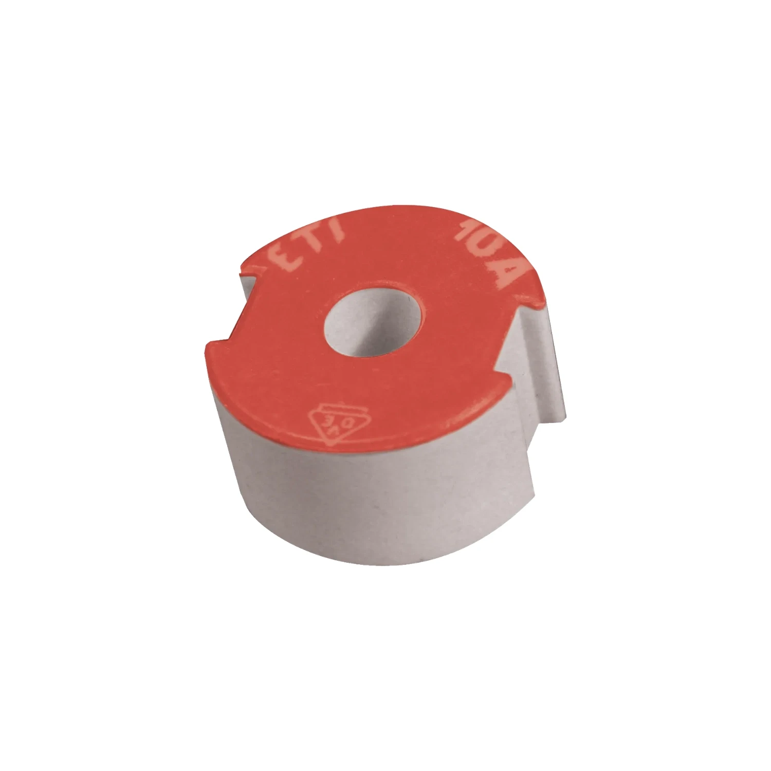 10A DII Gauge Ring for E27 Fuse Base Red GR10