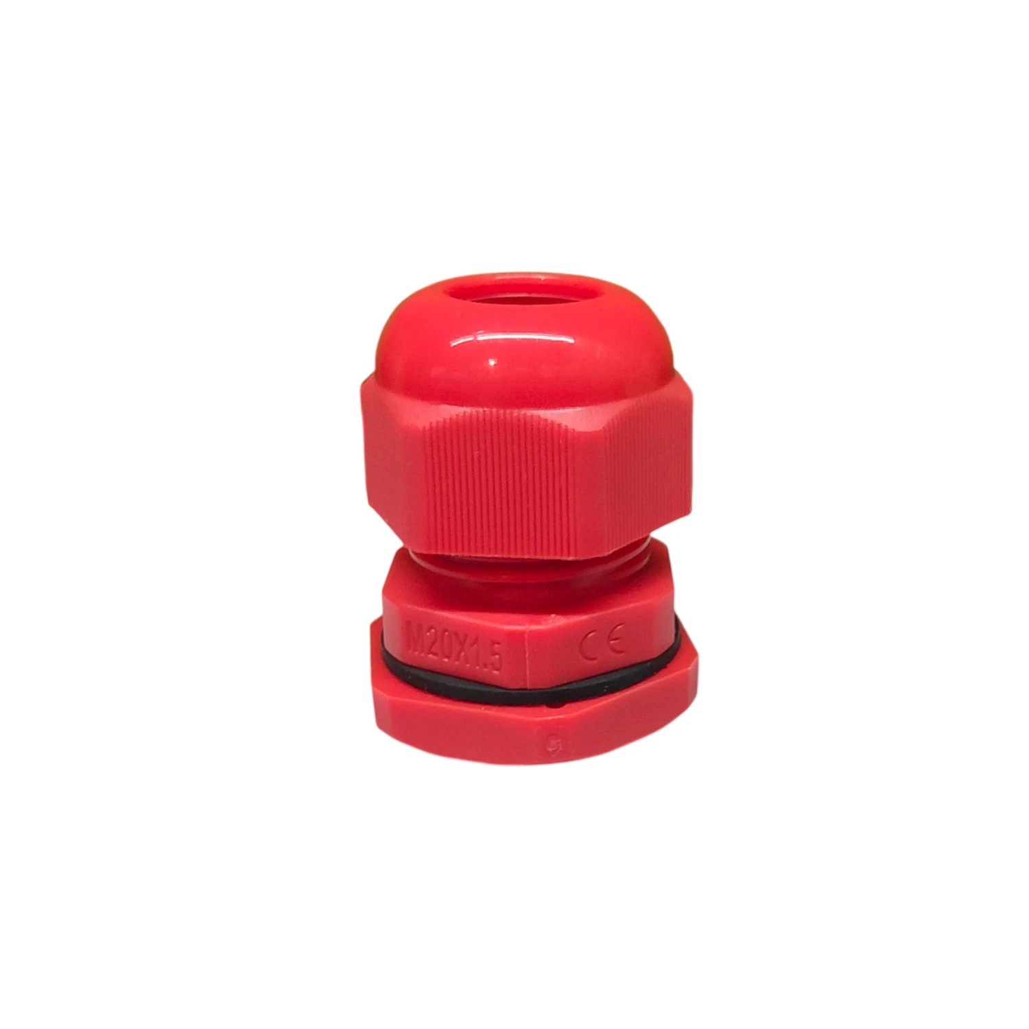 Standard M20 Nylon Gland — Red — Pack of 50 — LPG13.520GR