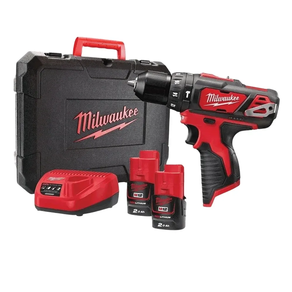 Milwaukee M12 BPD Cordless Combi Drill | Compact 12V Percussion | Kit Included