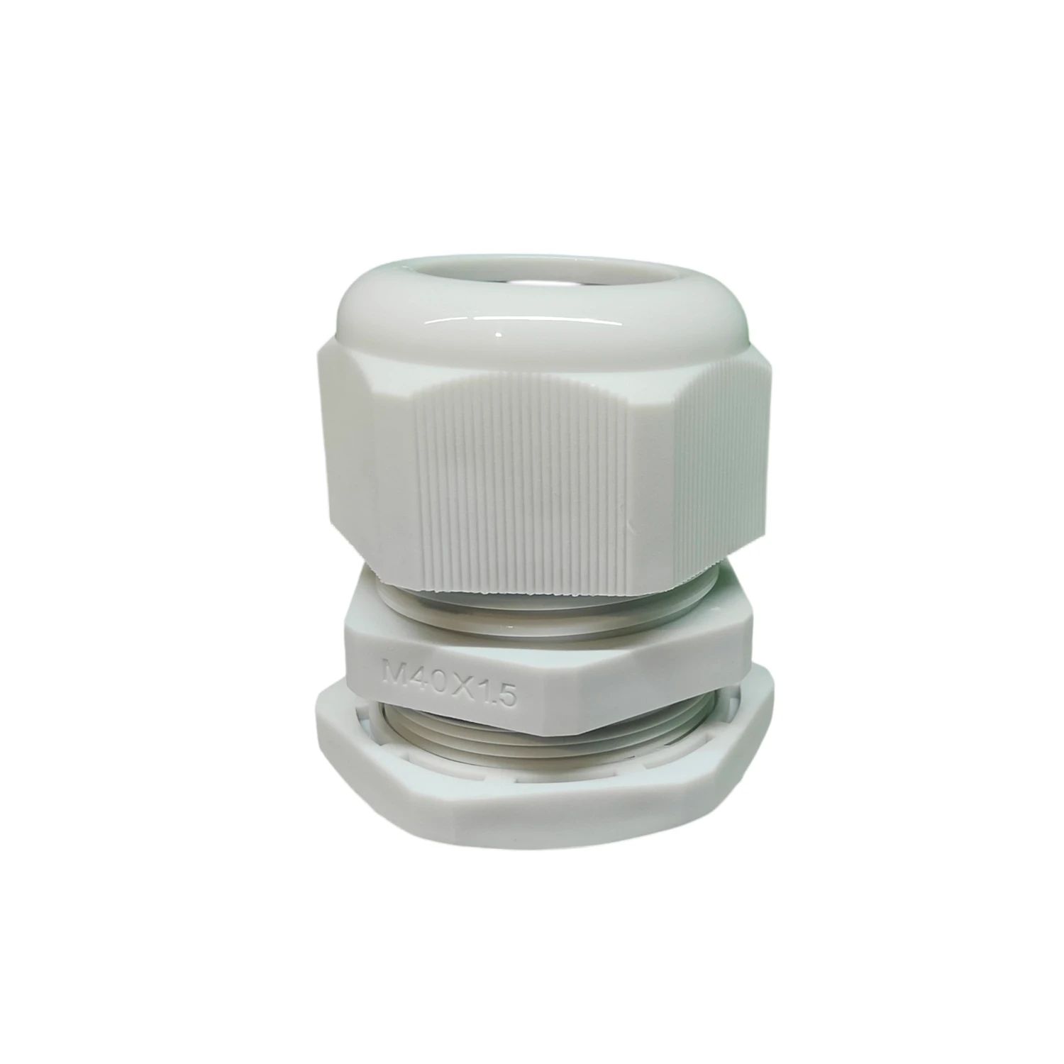 Standard M40x1.5 PVC Gland Grey — M40X1.5