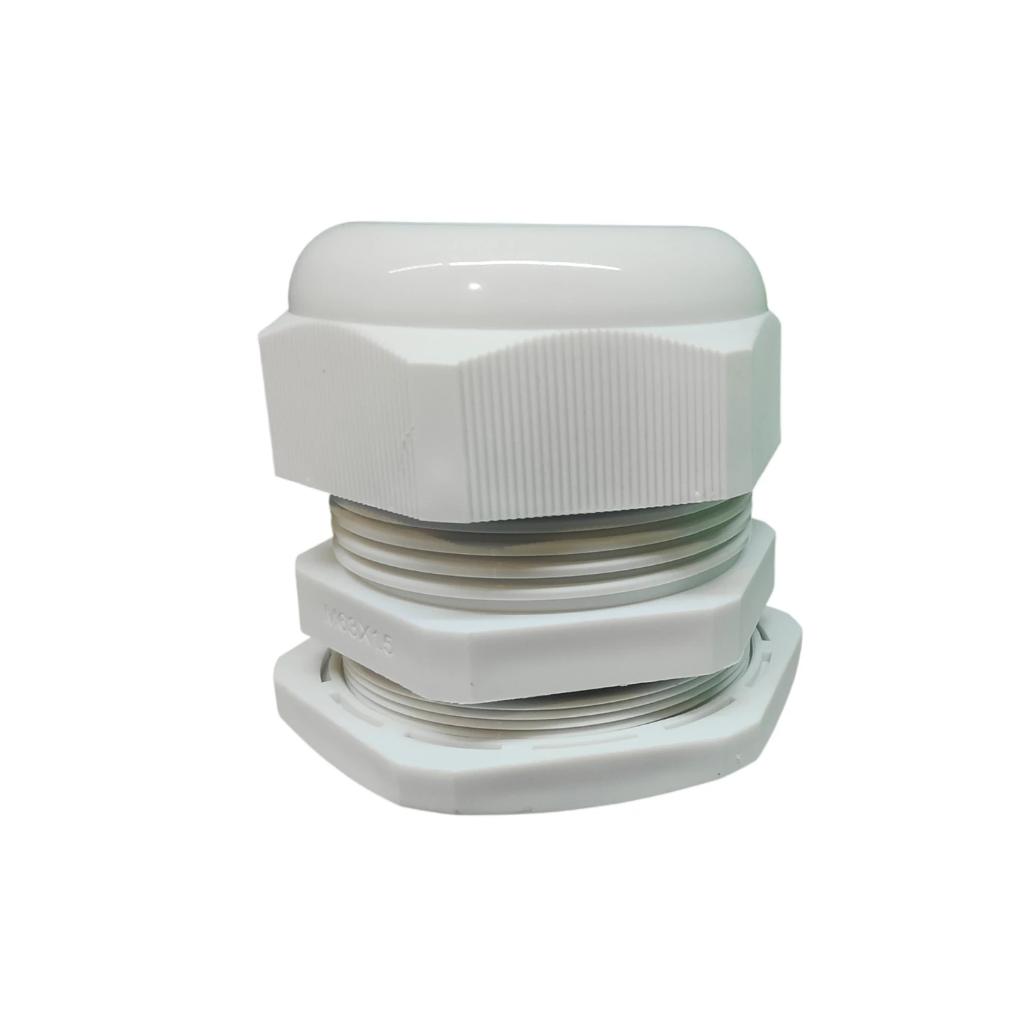Standard M63x1.5 PVC Gland IP67 — Grey — M63X1.5