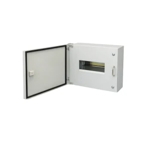 Plymouth Metal Distribution Board 12 Way 1 Row Surface Mount IP54