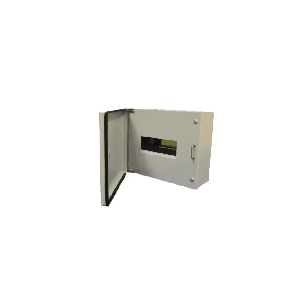 MC81 Plymouth IP54 metal enclosure, 8 modules.